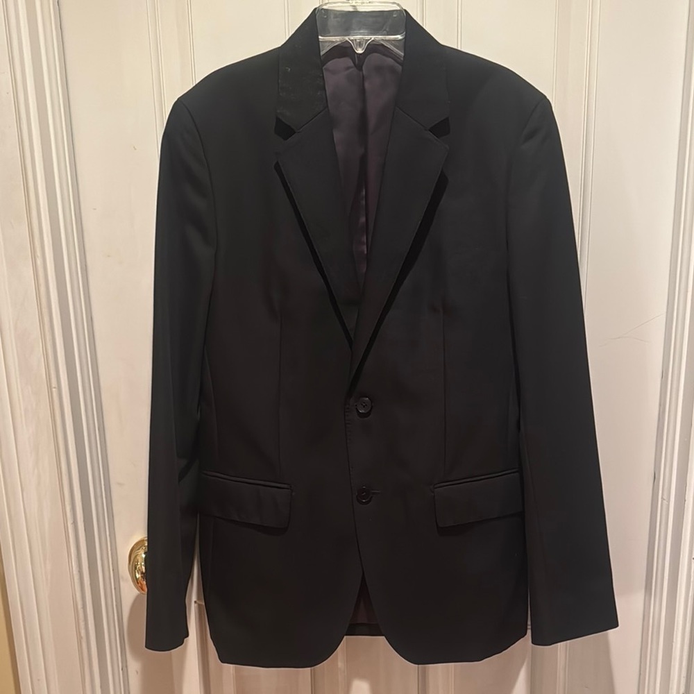 Theory 🔥black blazer with some silver glitter in the material